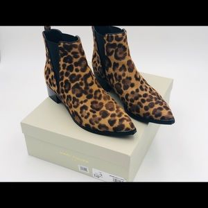 Marc Fisher Leopard / Yalen Ankle Bootie